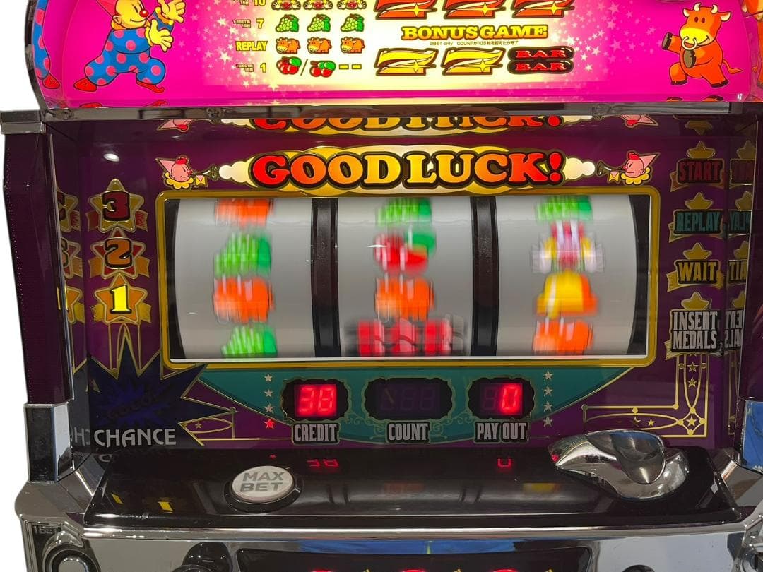 ◇スーパーミラクルジャグラー メダル不要機付