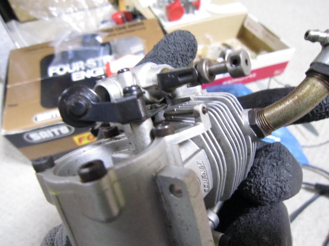 模型 エンジン 各部固着無 OS four stroke engine 大人気