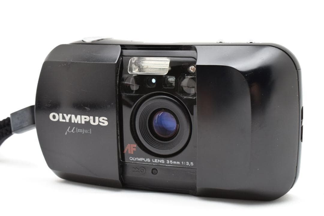 【希少】 OLYMPUS オリンパス μ mju 初代 コンパクトフィルムカメラ