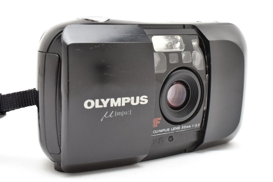 【希少】 OLYMPUS オリンパス μ mju 初代 コンパクトフィルムカメラ