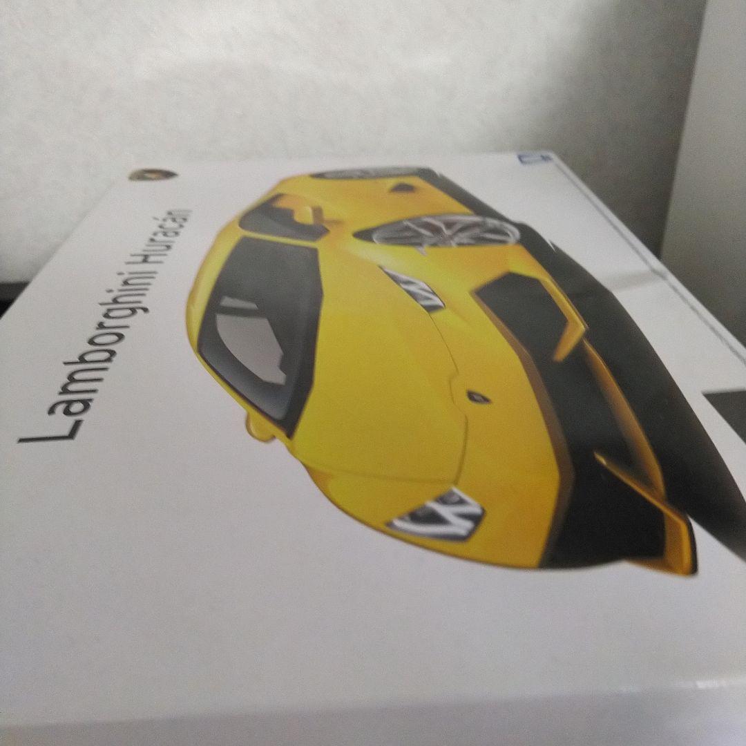 青島1/24ランボルギーニウラカンプリペイントモデルイエロー