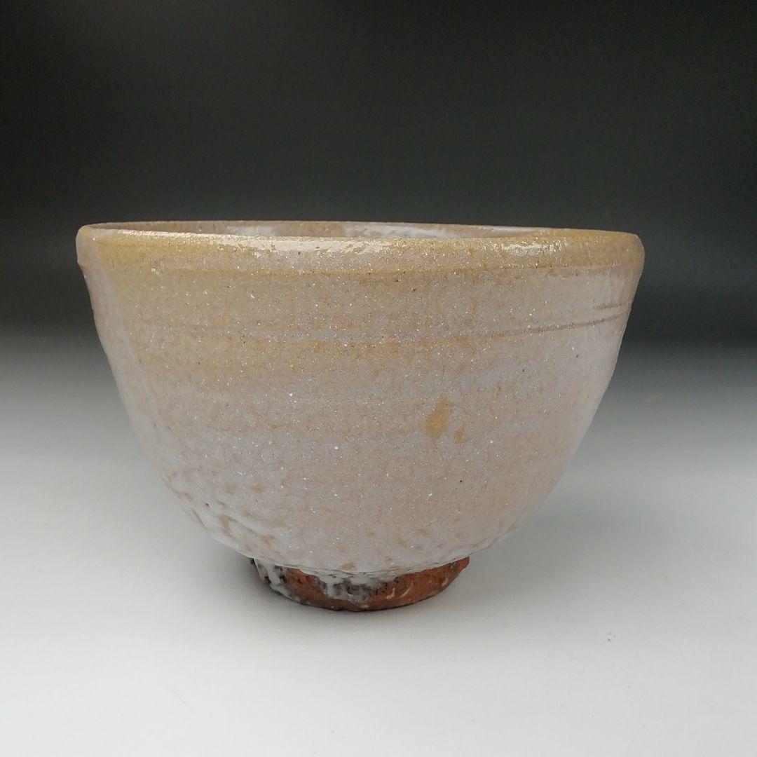 Ｔ３８２　茶碗　『梅華皮はぜ釉　茶碗』『七十四代　朝日豊斎』共箱　抹茶碗　茶道具