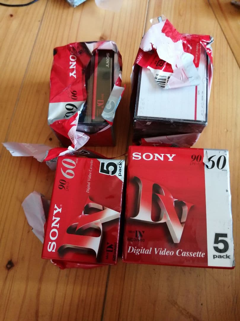 ミニDVデジタルビデオカメラテープ未使用15