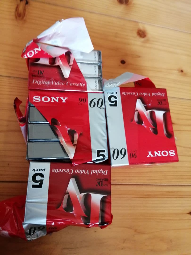 ミニDVデジタルビデオカメラテープ未使用15