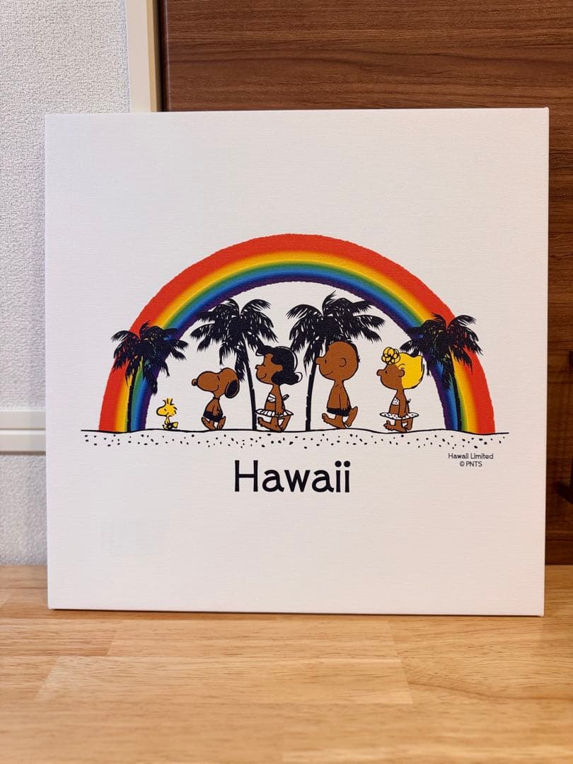 【ラスト1枚】モニホノルルの日焼けスヌーピーキャンバスアート