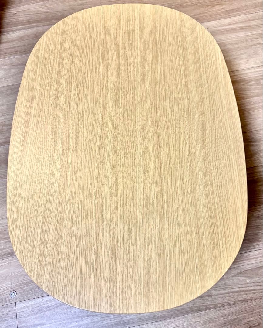 【美品】山善　楕円型折りたたみこたつ