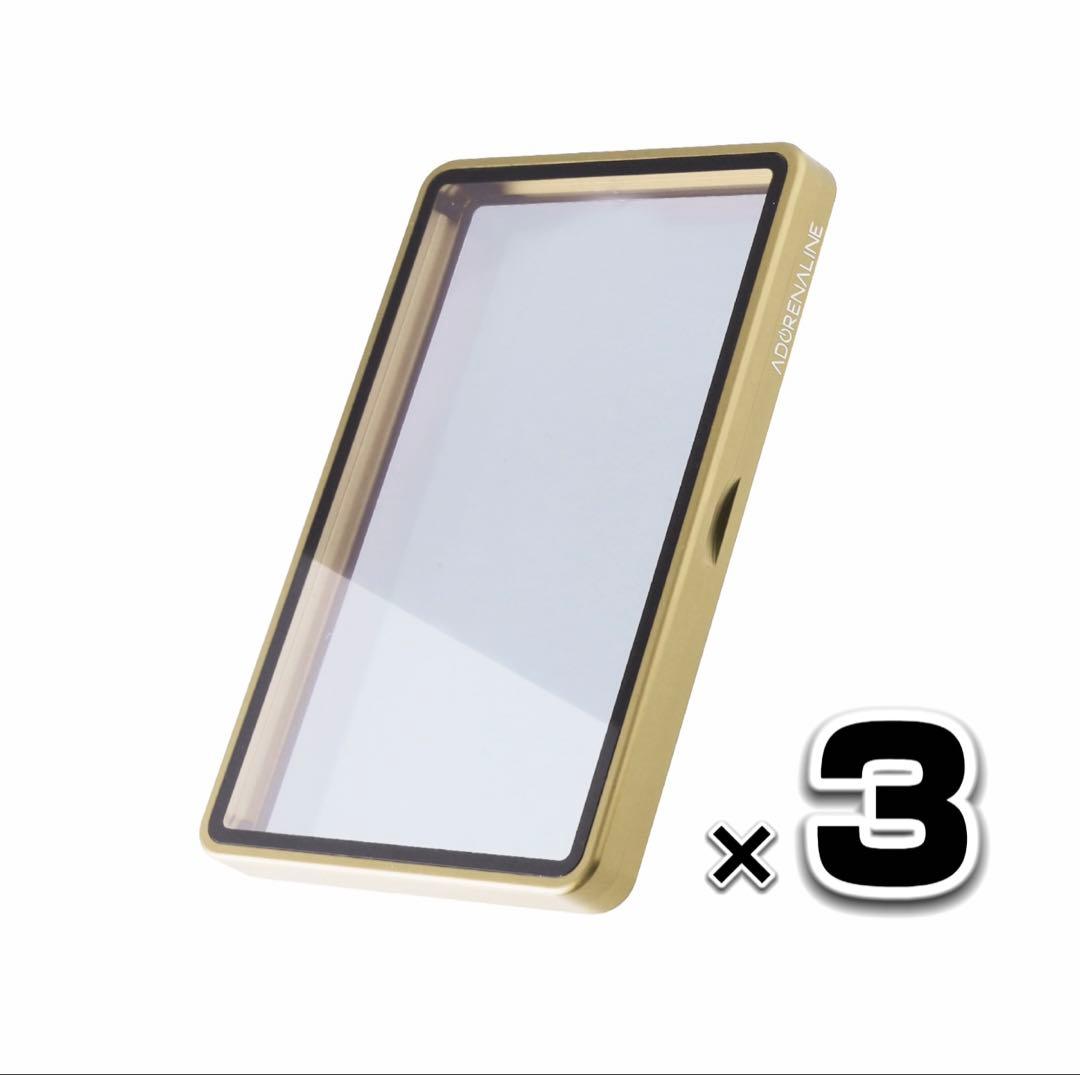 ARS 鑑定品 保護ケース 収納ケース ゴールド×3set