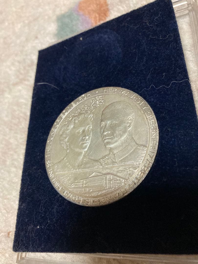 天皇皇后両陛下 御訪英記念 日英親善　記念メダル