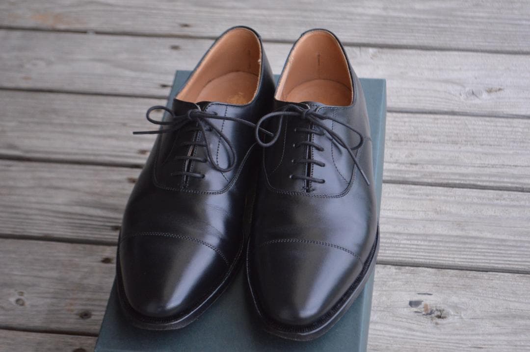 着用数回　CROCKETT＆JONES　CONNAUGHT　6E　ブラック