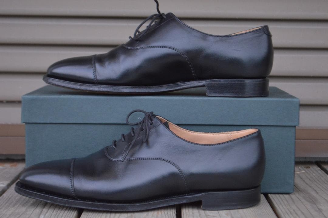 着用数回　CROCKETT＆JONES　CONNAUGHT　6E　ブラック