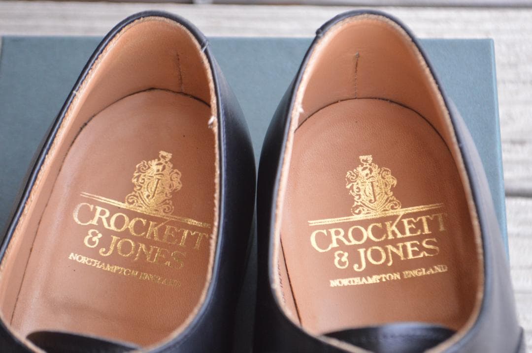 着用数回　CROCKETT＆JONES　CONNAUGHT　6E　ブラック