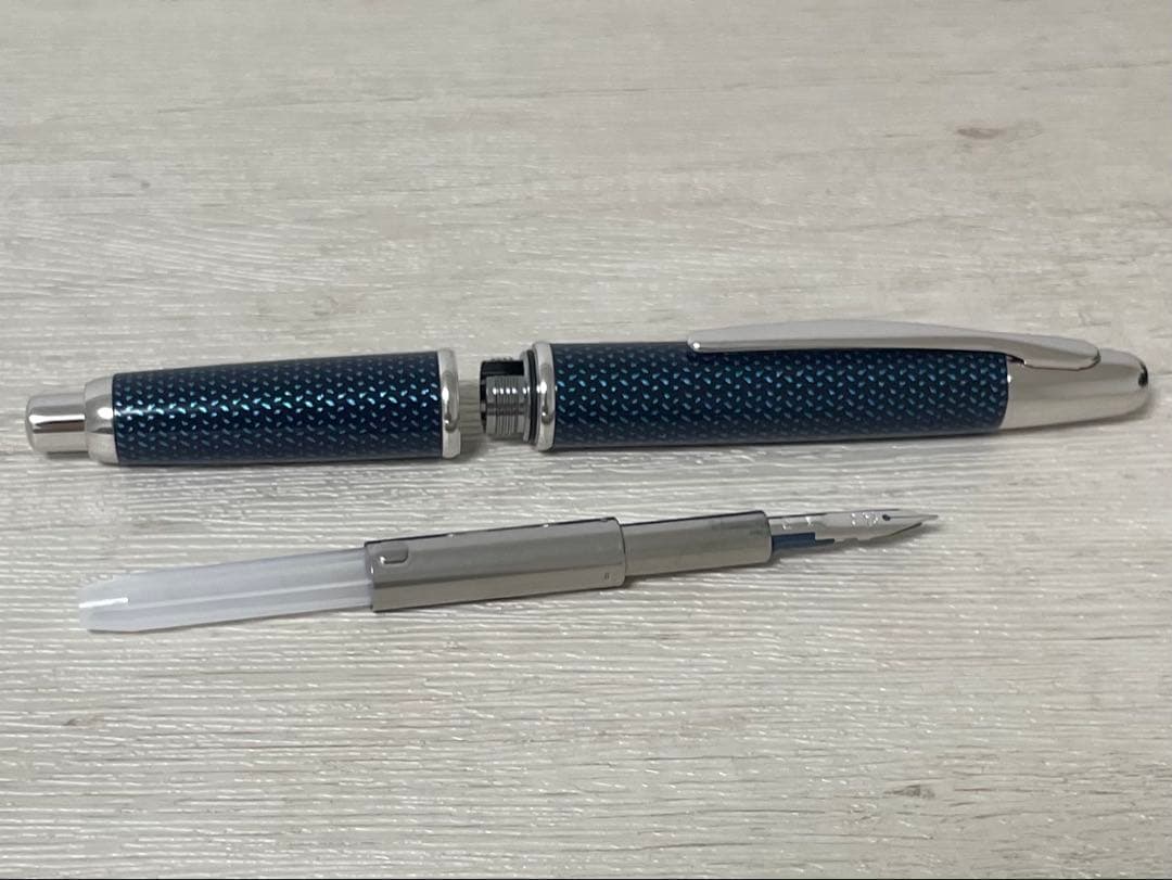 パイロット キャップレス 絣