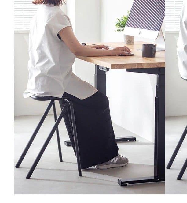 kanademono ブラック スリム スツール