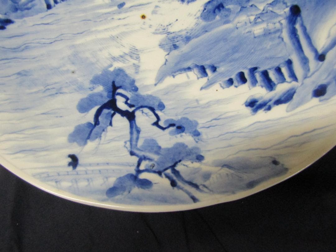 次代に残してほしい一品　瀬戸大皿　明治（A302)