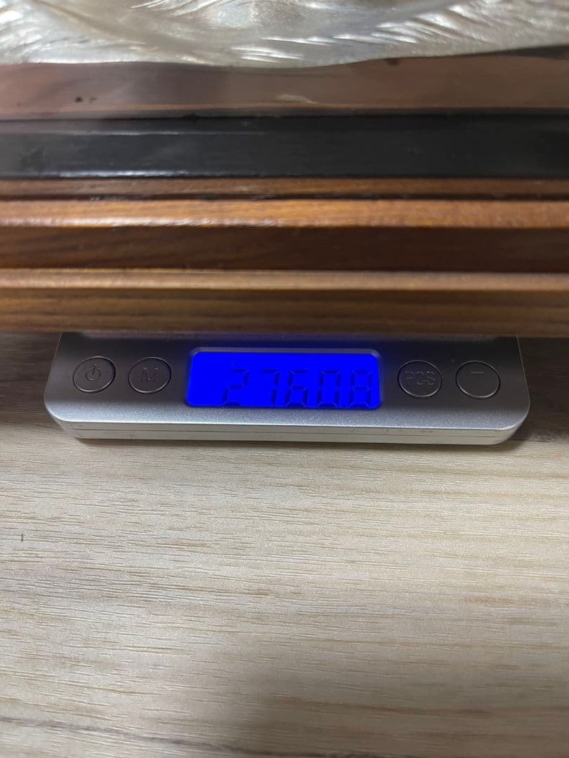 銀製 刻印 宝船 総重量 約2760g 置物 ガラスケース付