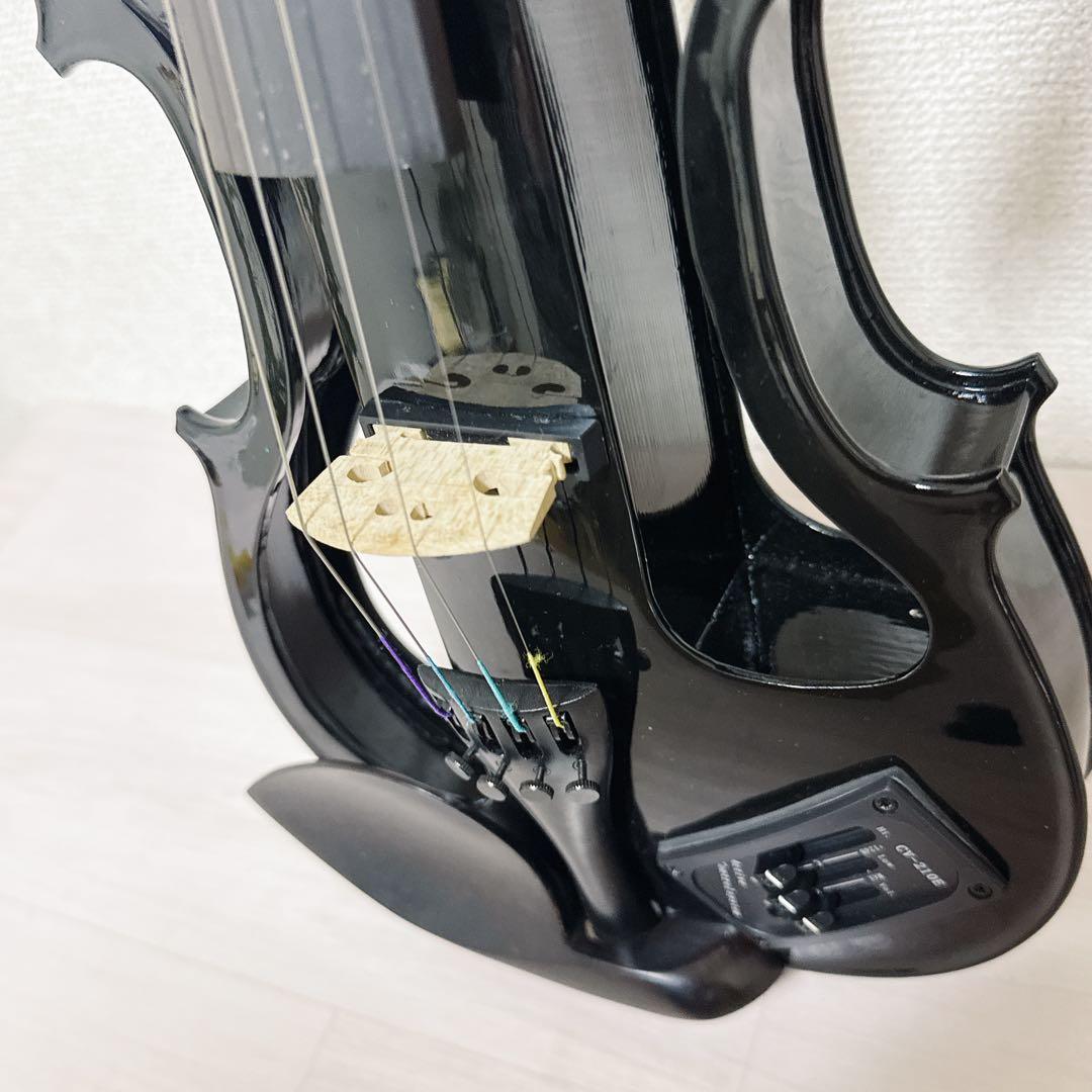 【美品】hallstatt ハルシュタット エレキバイオリン CV-210E