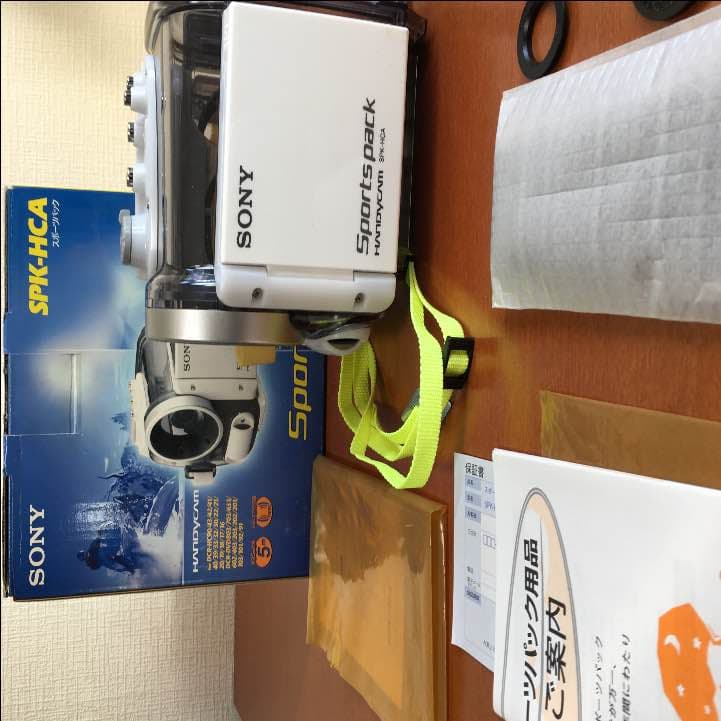 ソニー ビデオカメラ 水中撮影用防水ケース SPC-HCA