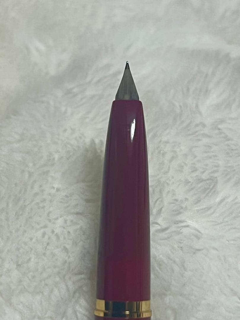 廃番 新品未使用 14金ペン先 プラチナ デスクペン 万年筆 字幅 細字