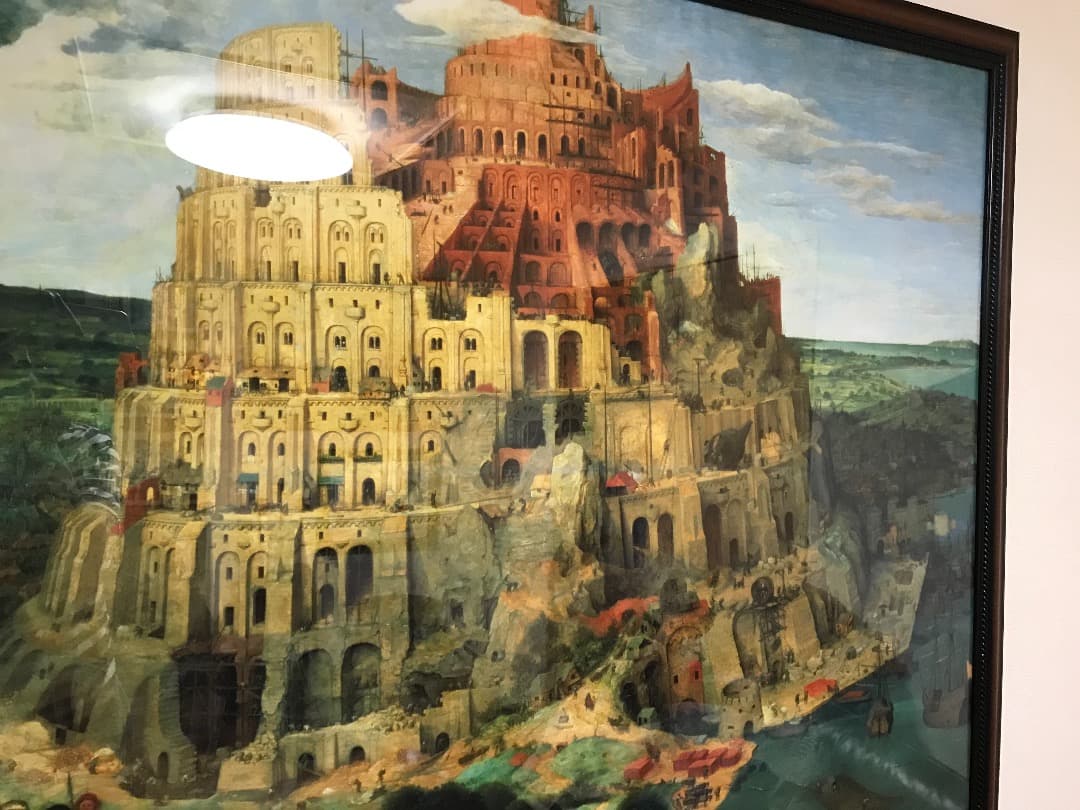 ブリューゲル バベルの塔 複製画