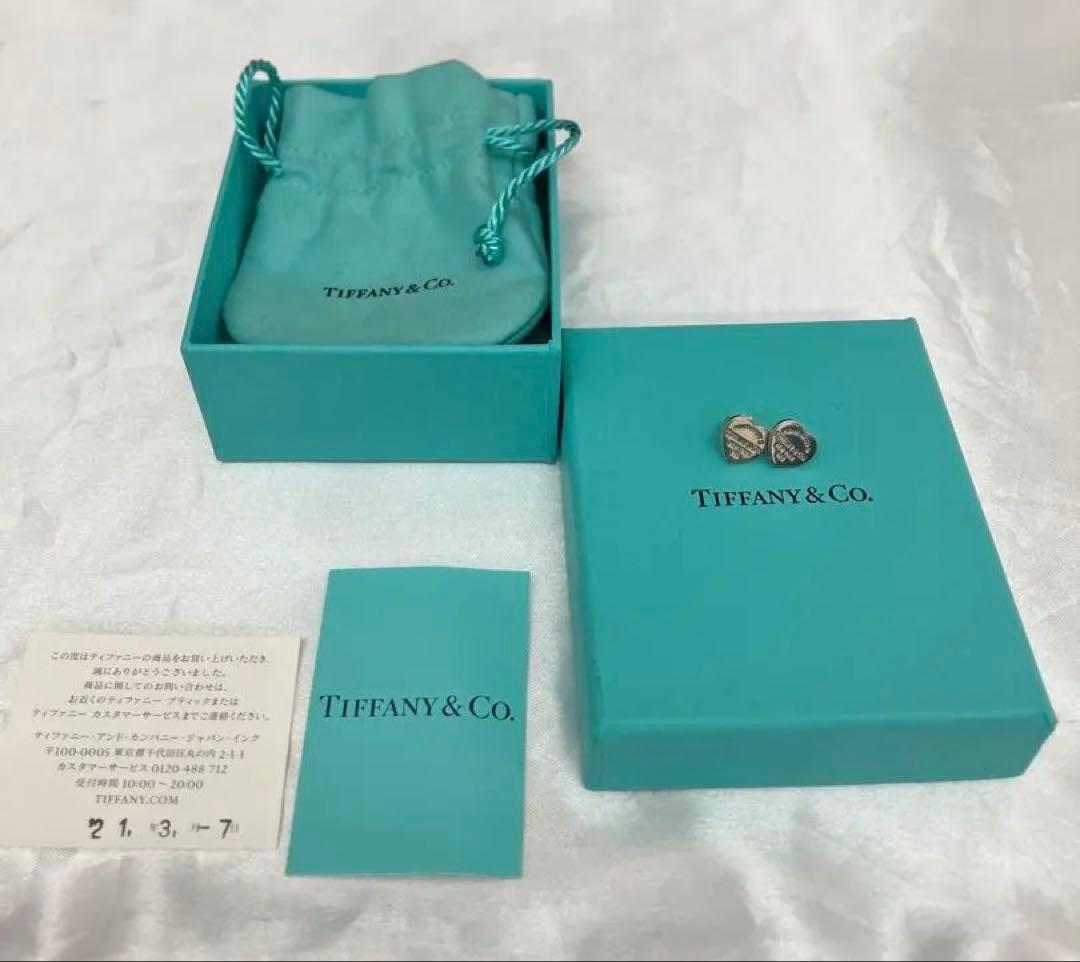 sora Tiffany & Co. ハート型ピアス 925シルバー