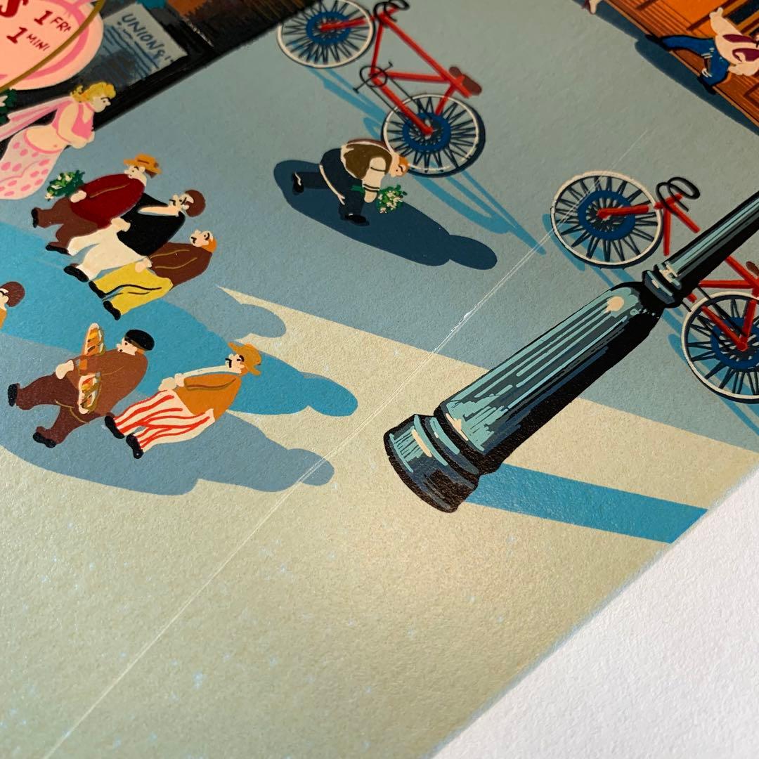 【大幅値下げ】山形博導　ヒロヤマガタ　シルクスクリーン　四季　夏