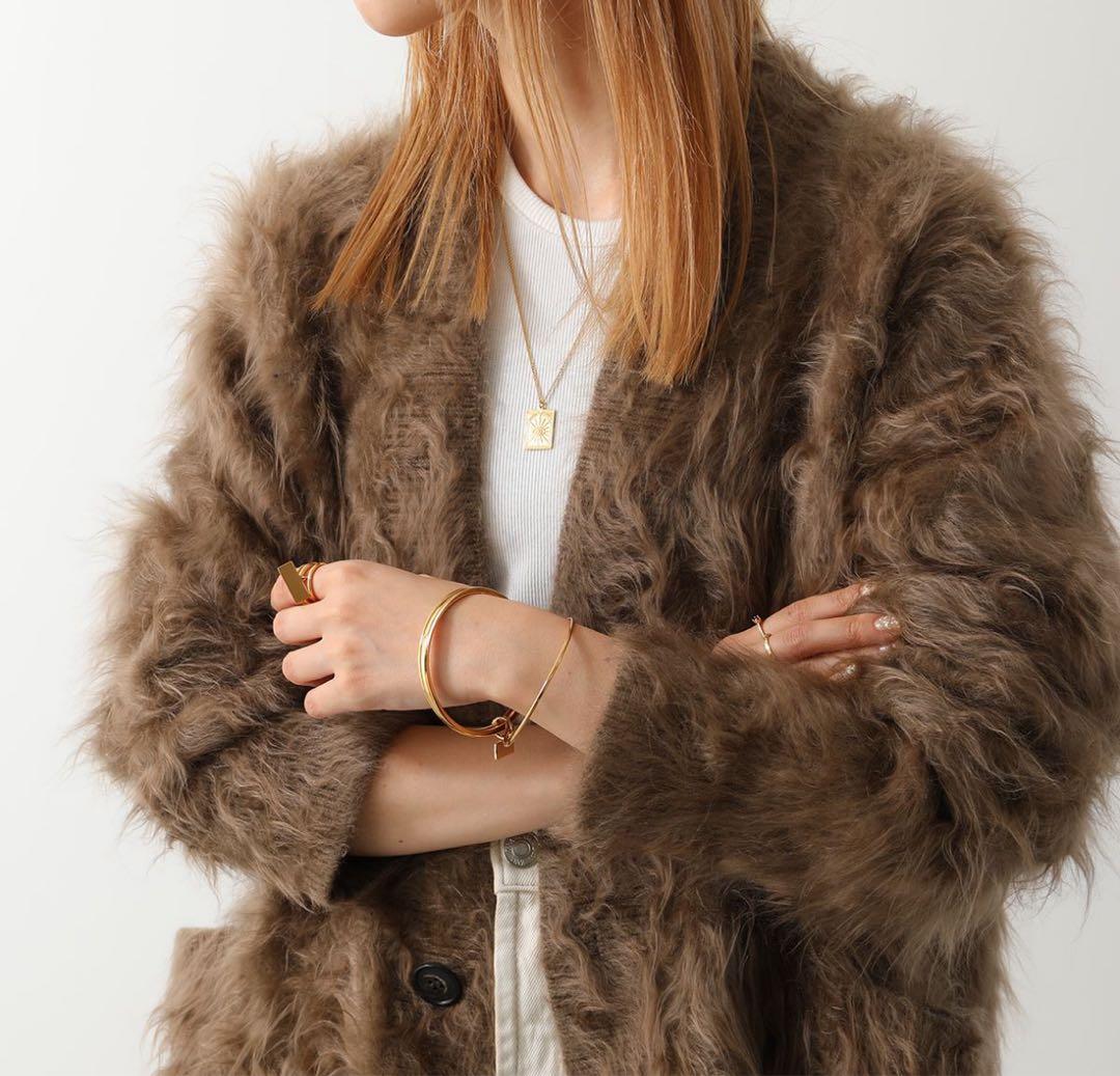 MM6（エムエムシックス）3連 ブレスレット ブレスレット ゴールド