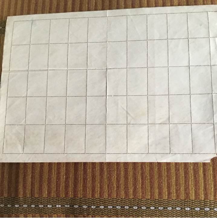 カタログ価格五万円！昭和12年 愛国募金切手50枚シート！格安で！