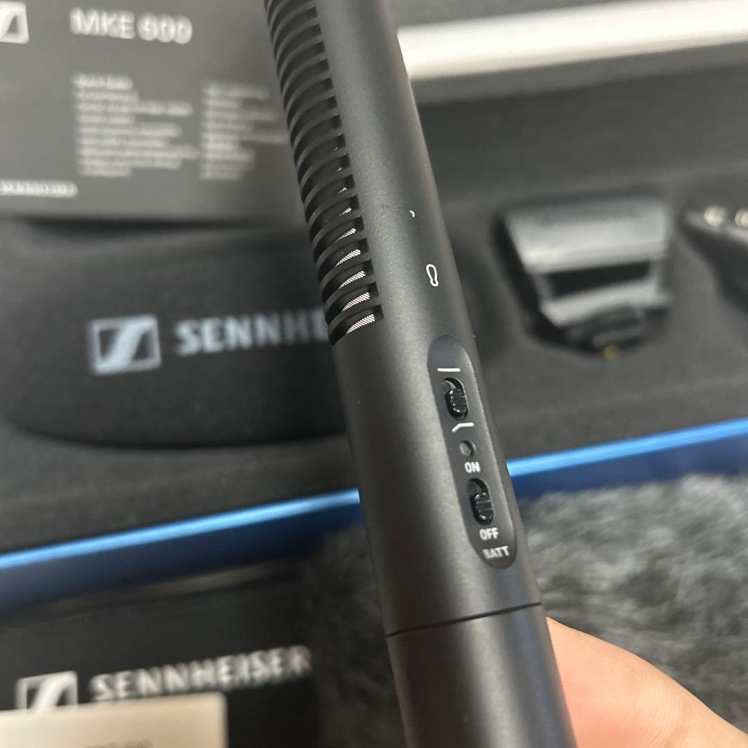 SENNHEISER MKE 600 ショットガンマイク　MZH600セット