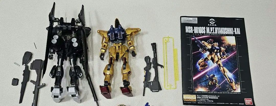 MG 百式壊　量産型百式改　メガバズーカランチャー　ガンプラ　バンダイ　ジャンク