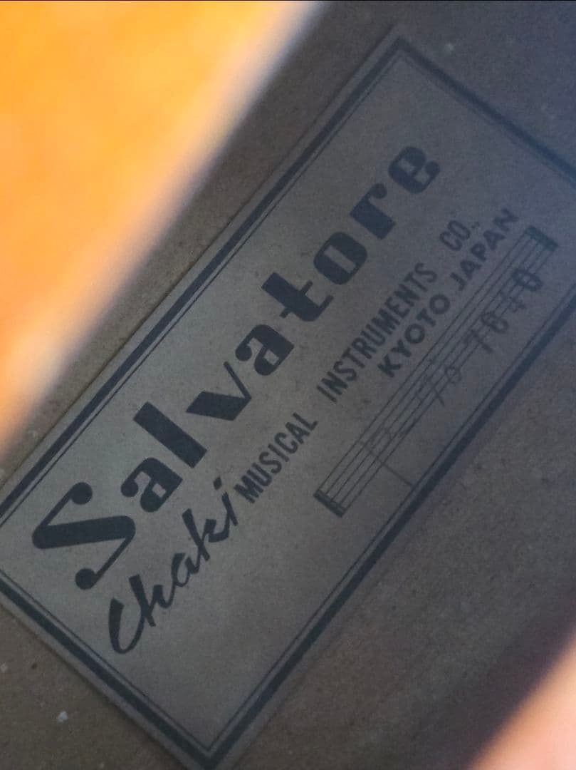 Chaki P-70 Salvatore ピックギター 1970年代製
