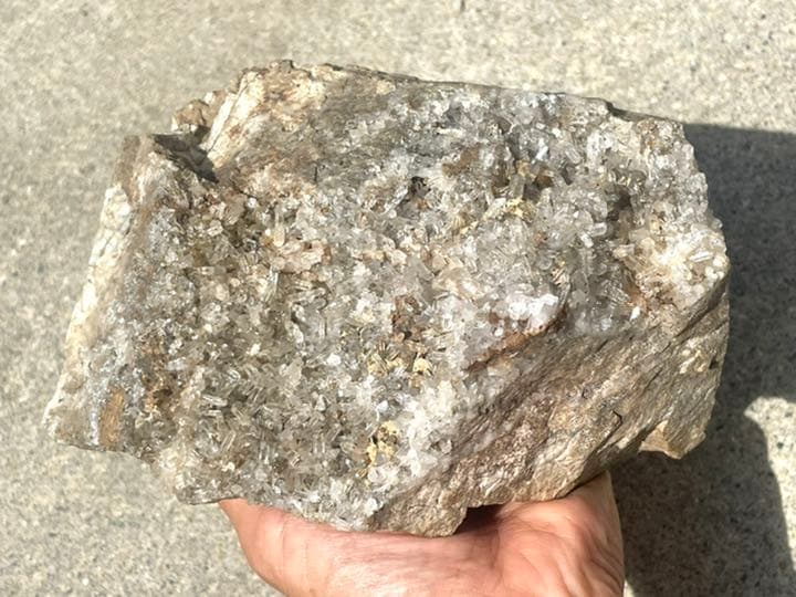 奈良県吉野郡天川村産•水晶群晶