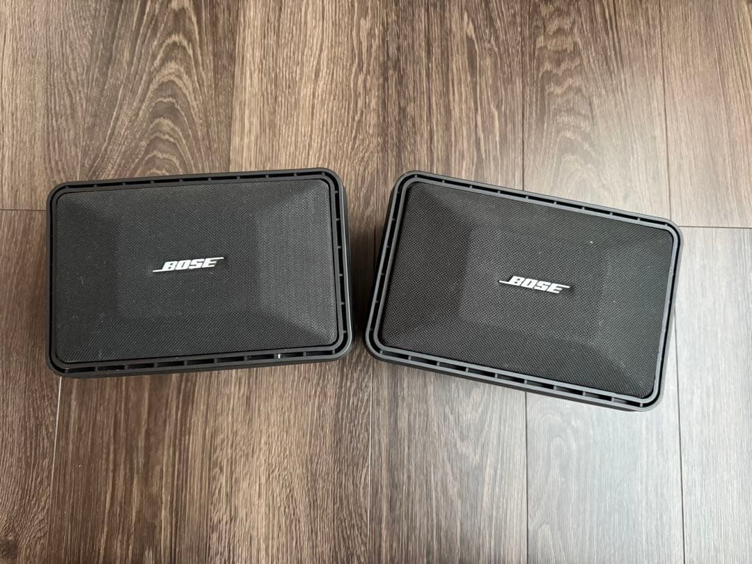 BOSE スピーカー 101MM2台(綺麗) 取付金具1ケ付(錆) 150w