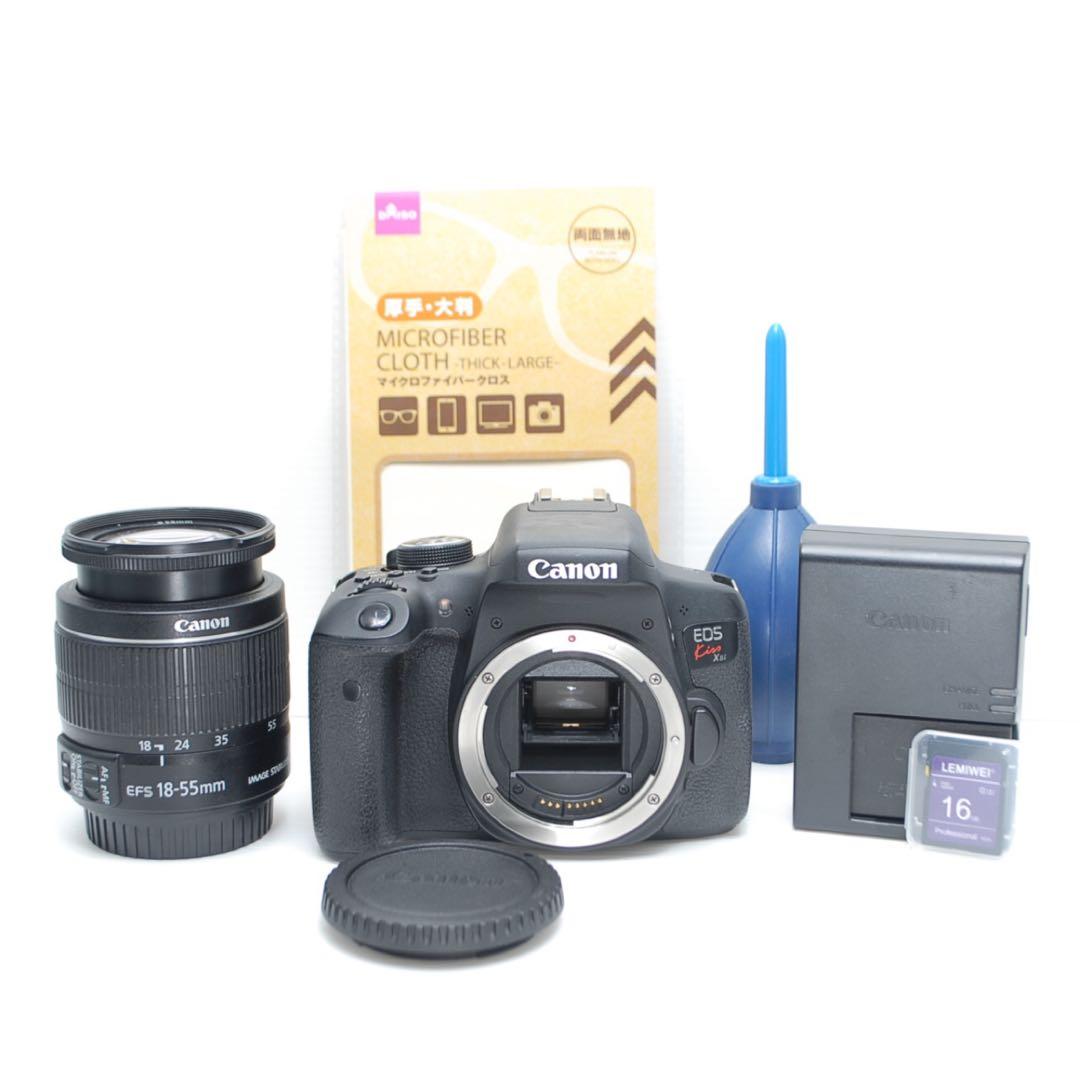 ❤️手振れ補正付き❤️Canon kiss X8i スマホらくらく転送OK