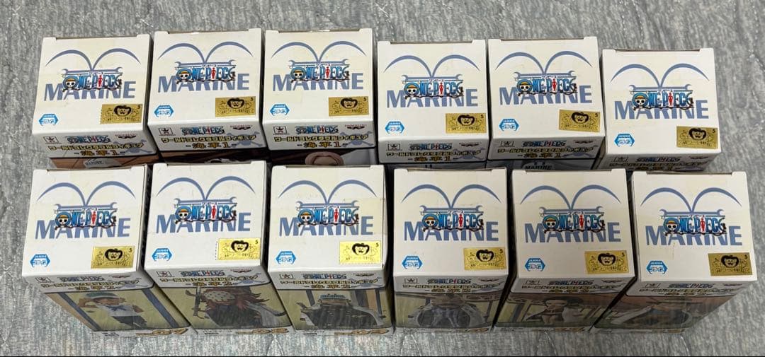 ひ*３様 ワンピース ワールドコレクタブルフィギュアー海軍1 2 全12種