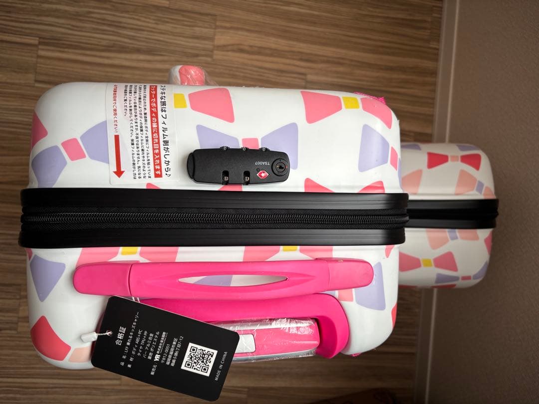 NORICCO 子供が乗れるキッズキャリー　スイートリボン