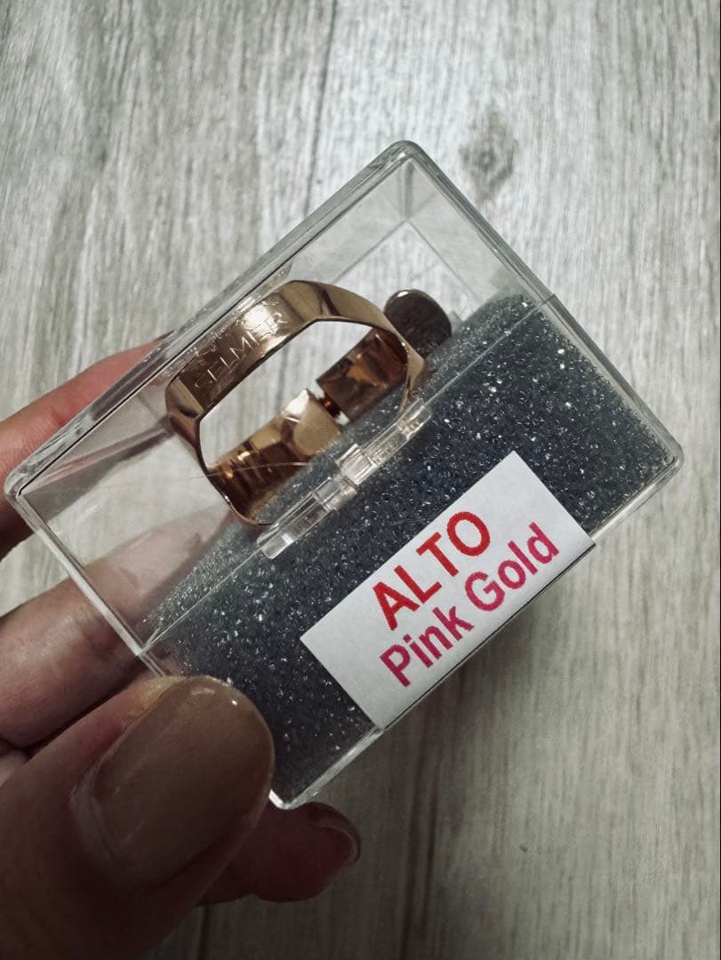 SELMER アルトサックス　リガチャー ピンクゴールド