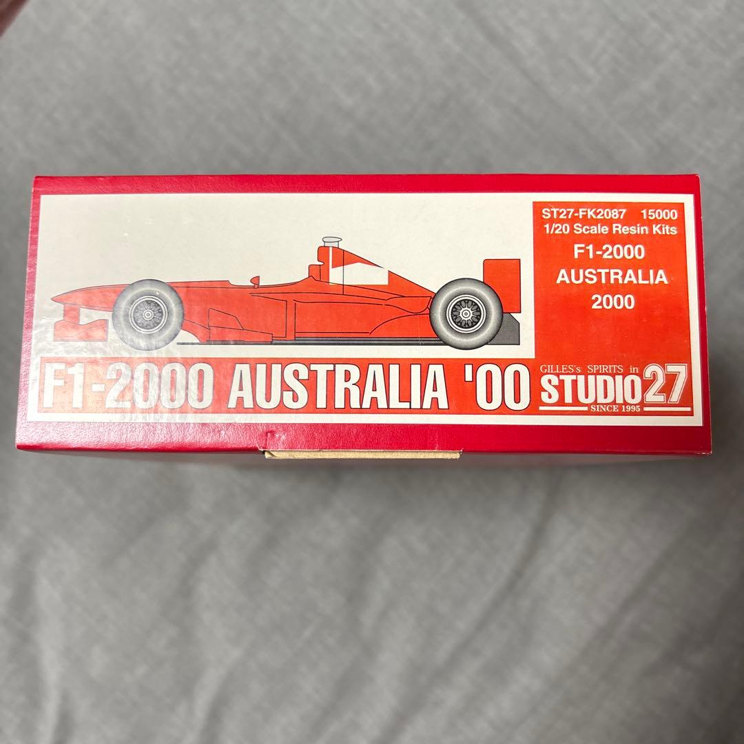 スタジオ27 1/20 レジンキット　フェラーリ　F1-2000 未組立