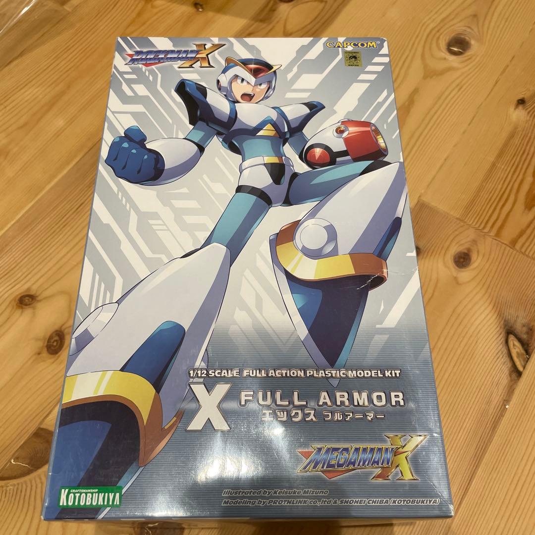 コトブキヤ ロックマンX フルアーマー 1/12 フルアクションプラモデルキット