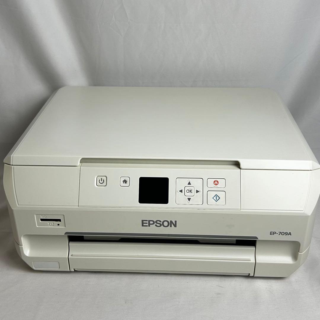 《動作品》EPSON EP-709A インクジェットプリンター 本体