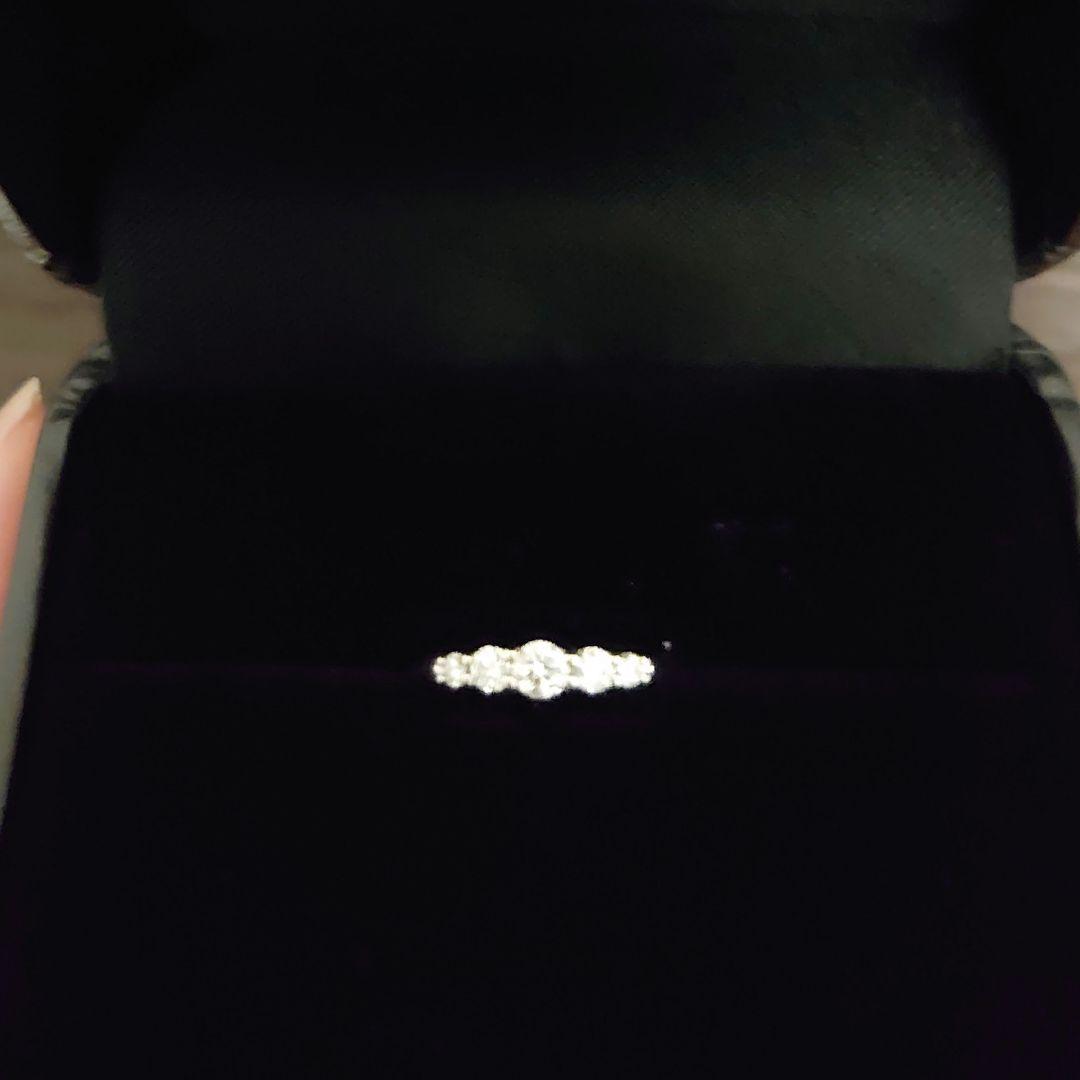 レ*。様 プラチナダイヤモンドリング【エタニティ、ハーフエタニティ、一文字】