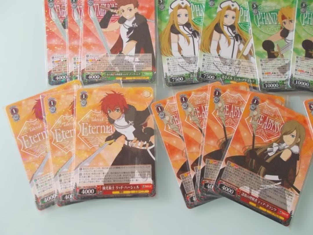 492枚セット『テイルズ オブ』シリーズ　RR以下セミ４コン　先攻後攻マーカー付