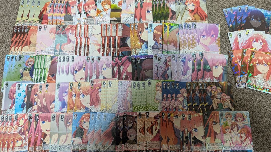 ヴァイス 五等分の花嫁 デッキ カスタムパーツセット