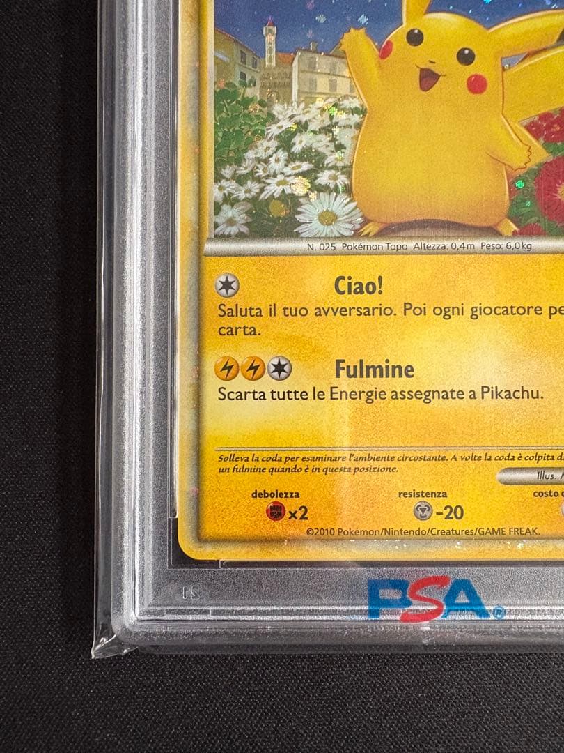 【PSA10】ピカチュウ ワールド イタリア pikachu world