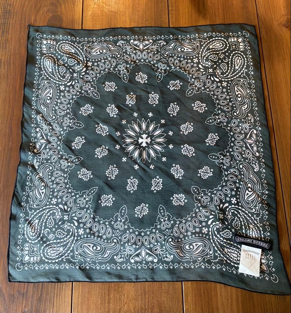 クロムハーツ Chrome Hearts ペイズリー柄 バンダナ