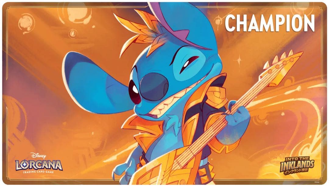 スティッチ　ロックスター　プレイマット　ロルカナ　優勝賞品