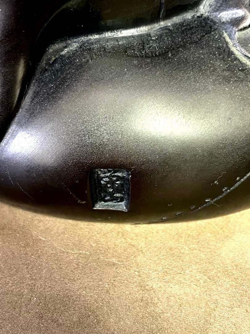 『高岡銅器』布袋様の置物　越井栄山作品