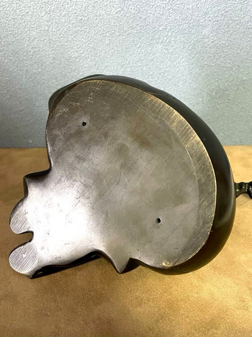 『高岡銅器』布袋様の置物　越井栄山作品