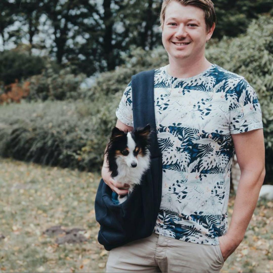 HUNTER キャリーバッグ ベージュ ペットスリング　ハンター　スリング