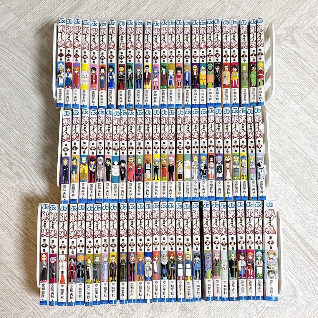 y*i様 漫画【銀魂】全77巻セット　まとめ売り　全巻セット