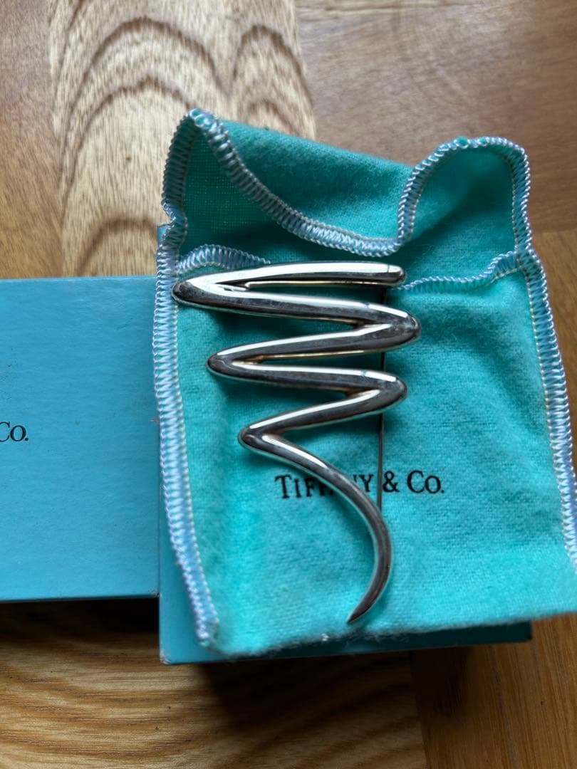 TIFFANY&Co. ティファニー スクリブル ブローチ